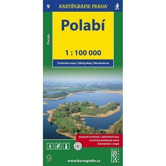 1100T  9-Polabí turistická mapa