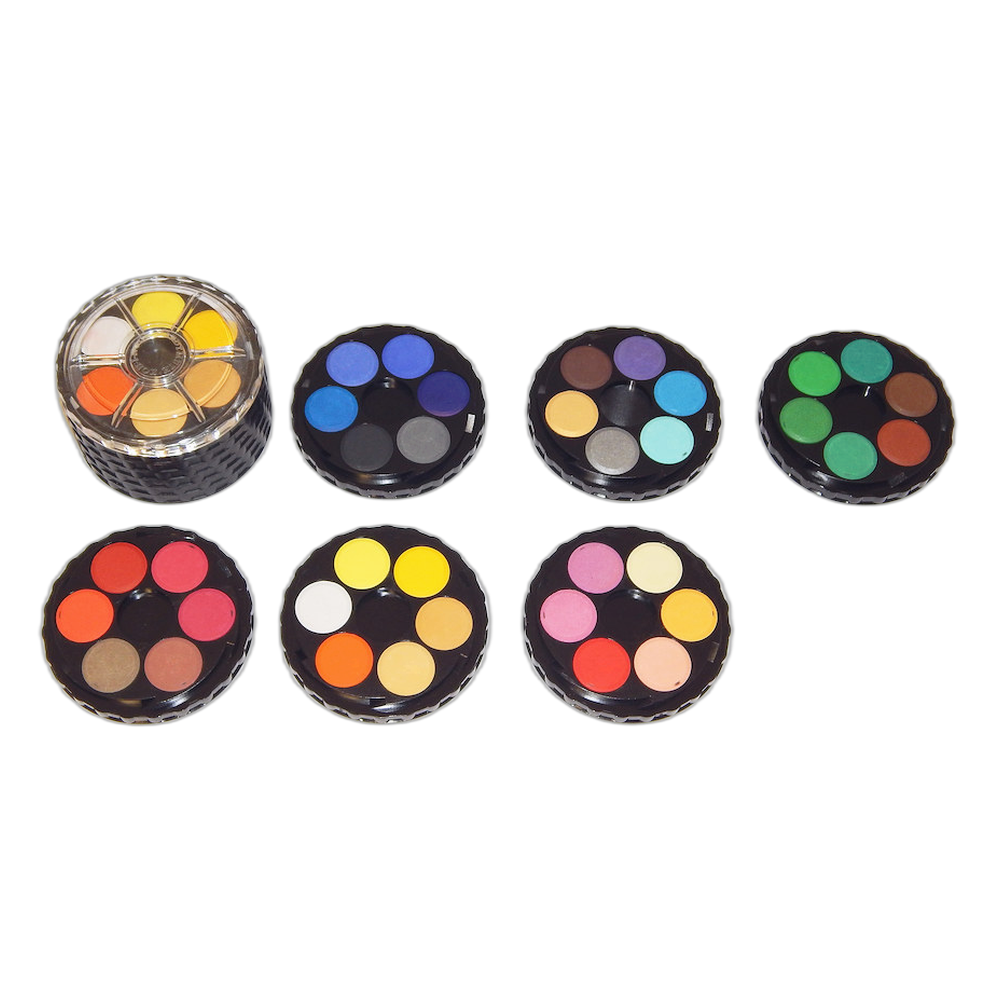 Koh-i-Noor Round Watercolour Pan Set 36 Shades 22.5 mm