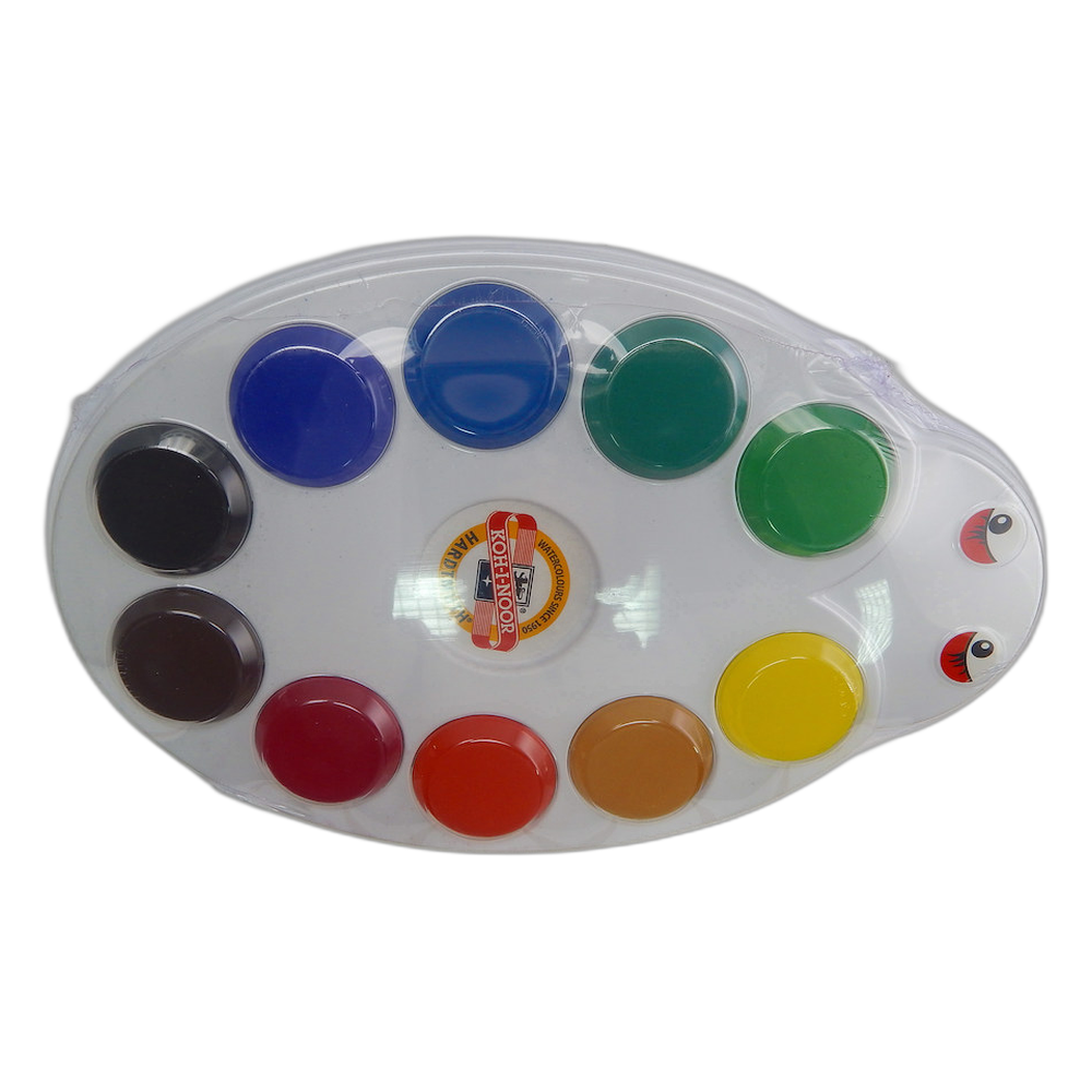 Koh-i-Noor Maxi Watercolour Paints 10 Ladybird