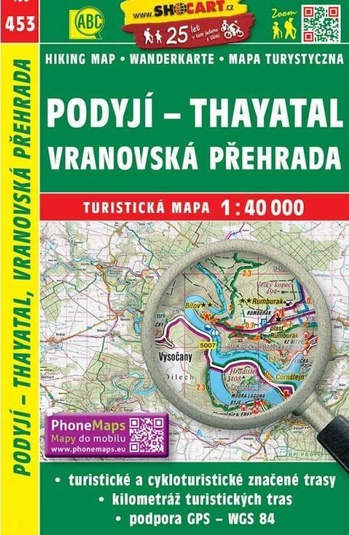 SC 453 Podyjí Thayatal Vranovská přehrada 140 000