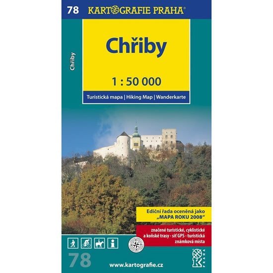 1 50T 78-Chřiby turistická mapa