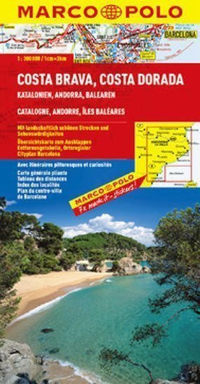 Costa Brava Costa Doradamapa