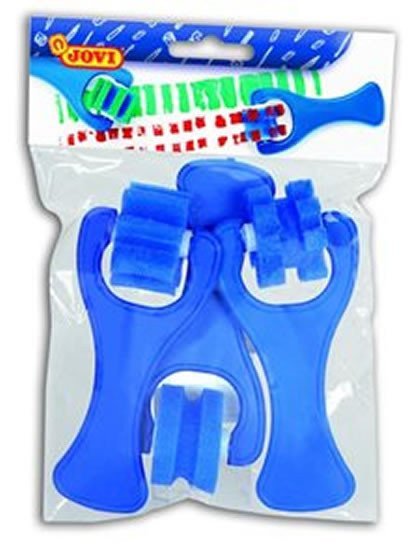 JOVI pásikavé válečky 3ks barva modrá