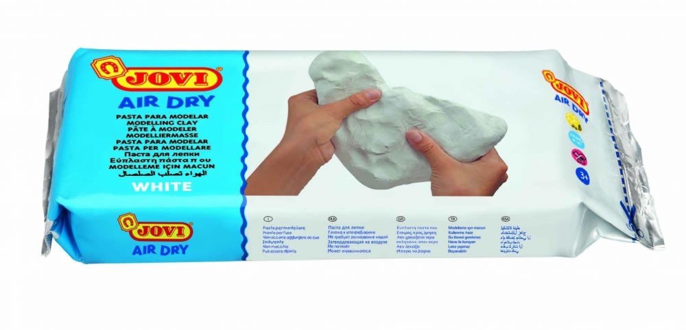 JOVI modelovací hmota samotvrdnoucí 1000g bílá
