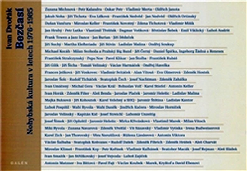 Bezčasí – Dvořák Ivan