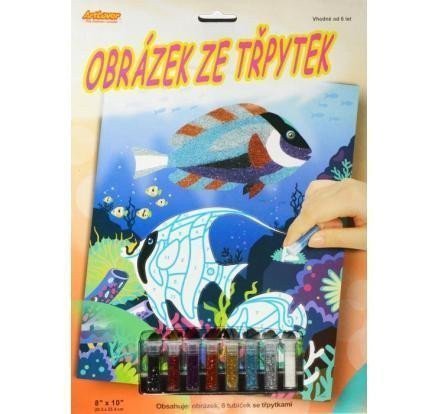 ArtLover Sada obrázek ze třpytekmix 2 motivů
