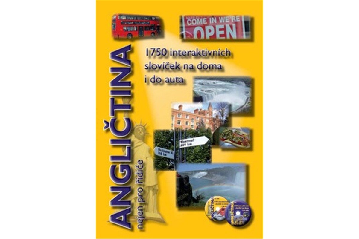 Angličtina nejen pro řidiče - 1750 interaktivních slovíček na doma i do auta – Pařízková Štěpánka