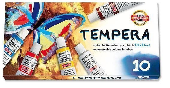Koh-i-noor barvy temperovétempery sada 10 x16 ml - Motýl