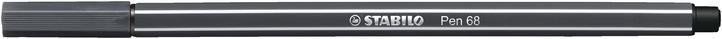 Fixa STABILO Pen 68 šedá černě