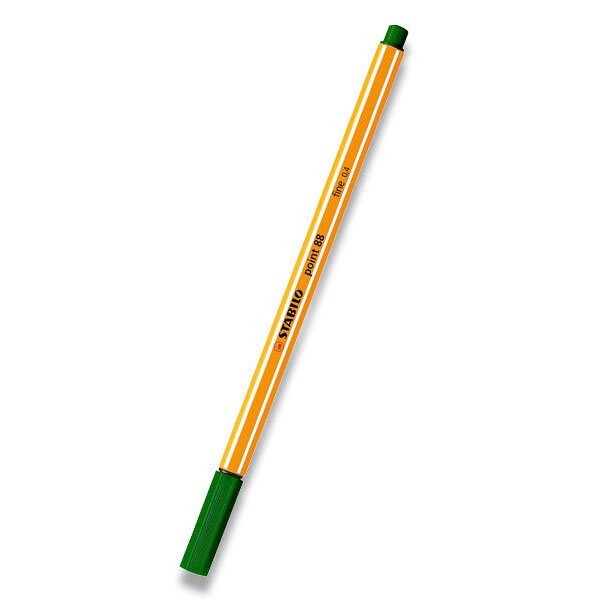 Popisovač STABILO point liner 88 zelený jedlově