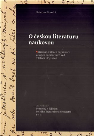 O českou literaturu naukovou – Piorecká Kateřina