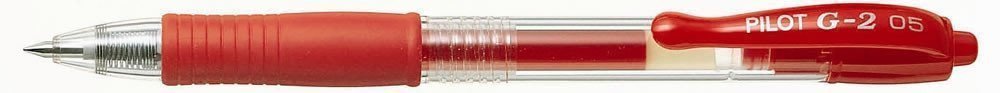 PILOT G-2 05 Roller červená