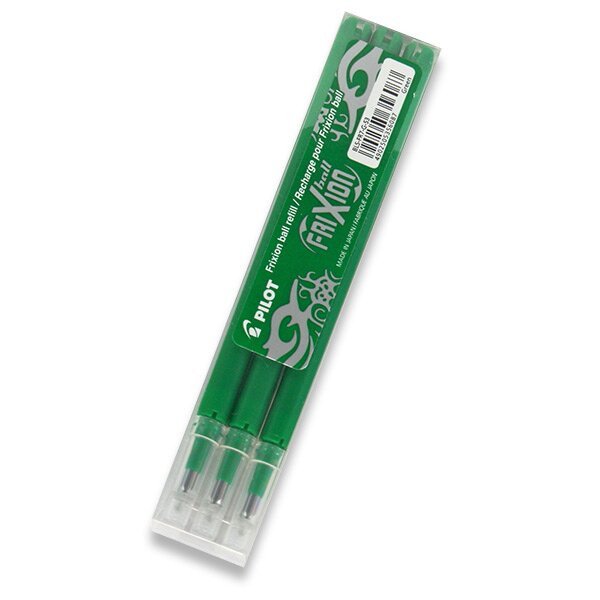 PILOT náplň FriXion 07 zelená -sada 3ks