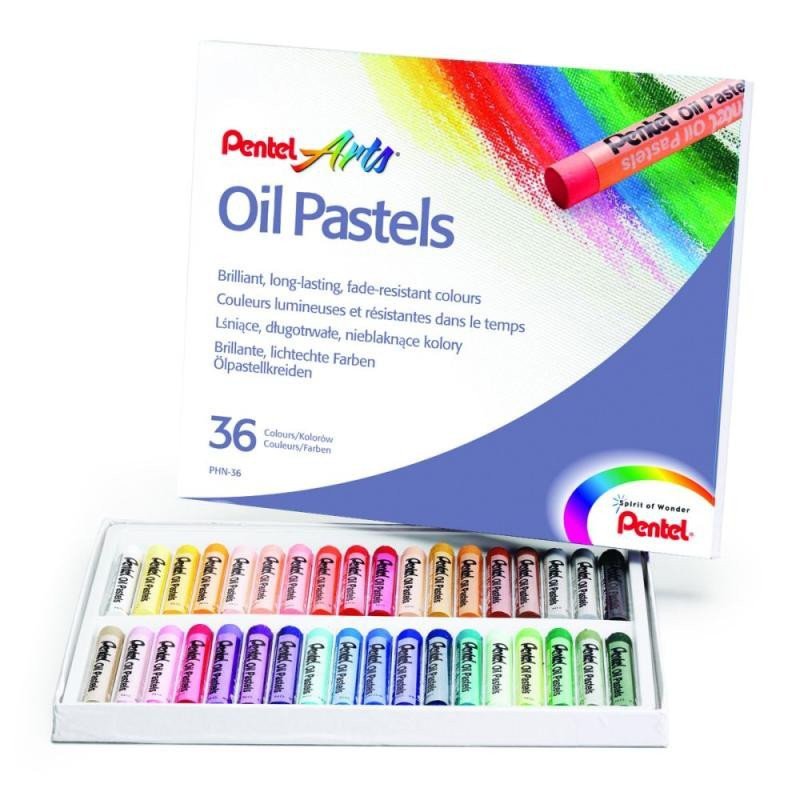 Olejové pastely Pentel Artist 16 ks