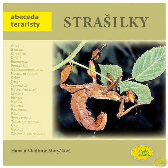 Strašilky - Abeceda teraristy – Motyčková Hana