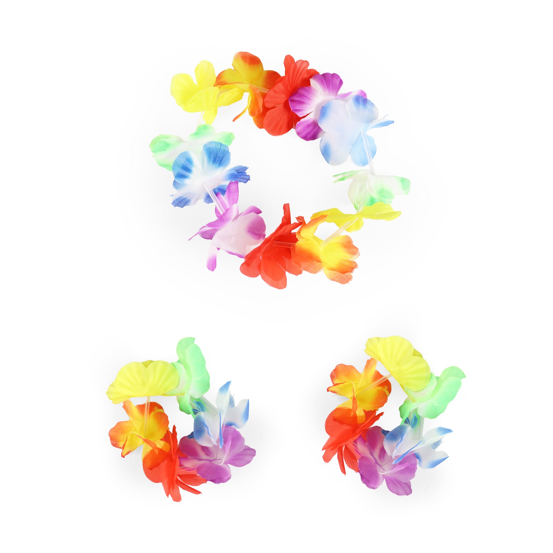 Classic Hawaiian costume accessories set