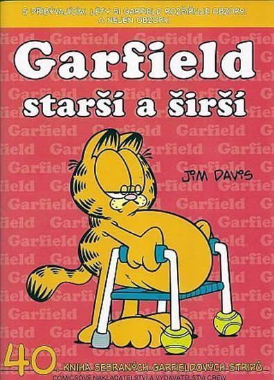 Garfield Starší a širší č40 – Davis Jim
