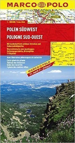 Polsko Südwest / mapa 1:300T MD (2014)