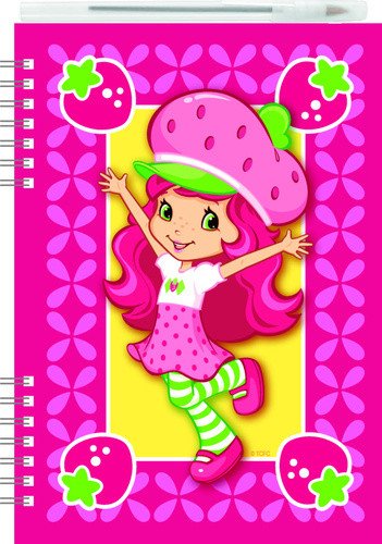 Strawberry - školní zápisník A5  pero