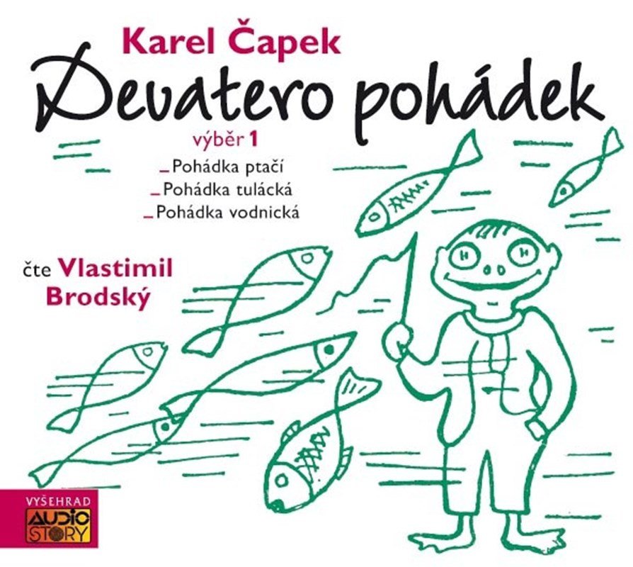 Devatero pohádek výběr 1 - CDmp3 Čte Vlastimil Brodský