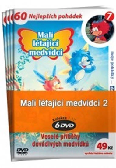 Malí létající medvídci 2 - 7 - 12  kolekce 6 DVD