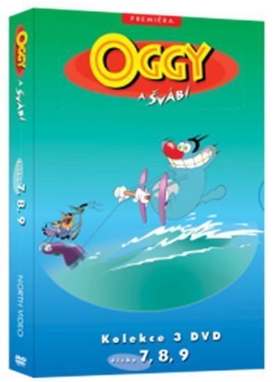 Oggy a švábi 7 - 9  kolekce 3 DVD