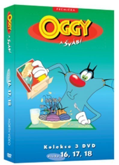 Oggy a švábi 16 - 18  kolekce 3 DVD