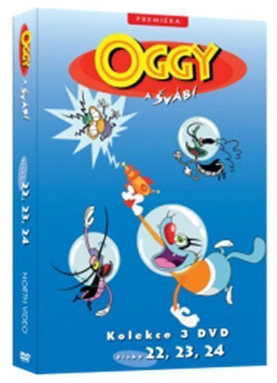 Oggy a švábi 22 - 24  kolekce 3 DVD