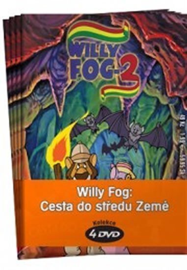 Willy Fog Cesta do středu Země - kolekce 4 DVD