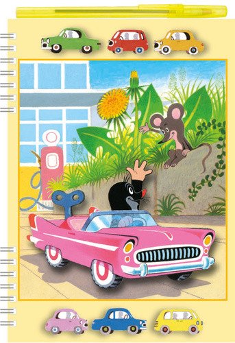 Krtek - Zápisník A5 s efektem 3D  pero