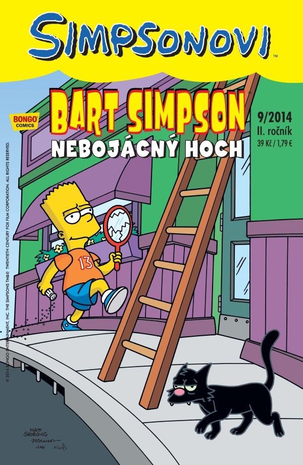 Simpsonovi - Bart Simpson 92014 - Nebojácný hoch – Groening Matt