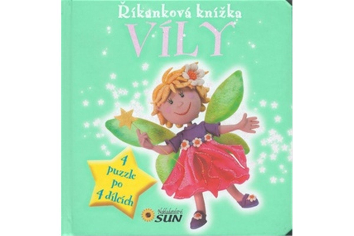 Víly - Říkanková puzzle kniha