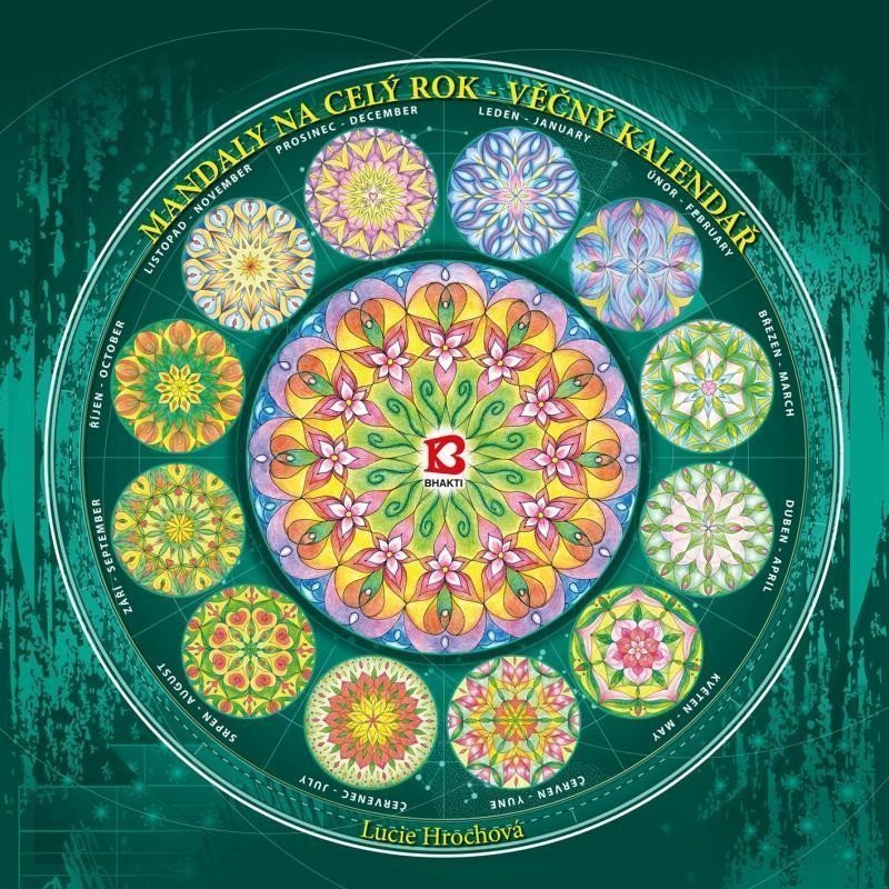 Mandaly na celý rok - Věčný kalendář – Hrochová Lucie