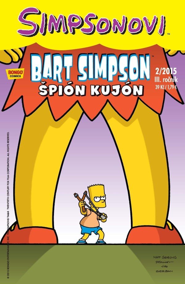 Simpsonovi - Bart Simpson 0215 - Špión kujón – Groening Matt