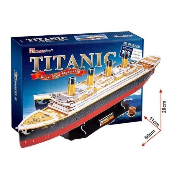 3D Puzzle Titanic 113 dílků