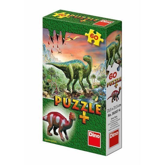 Dinosauři - puzzle 60 dílků  figurka