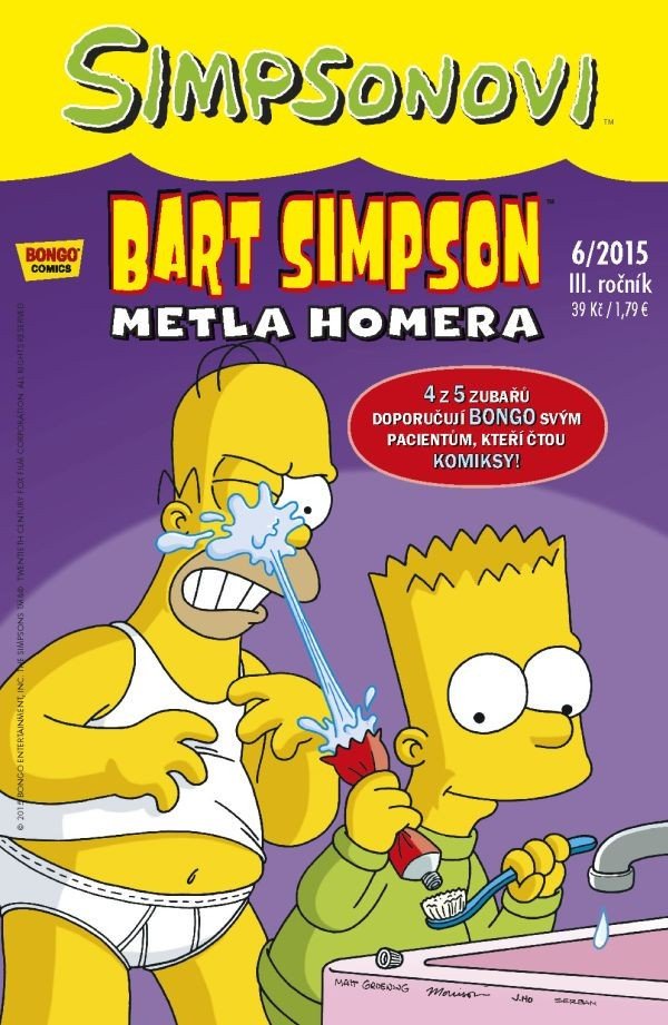 Simpsonovi - Bart Simpson 0615 - Metla Homera – Groening Matt