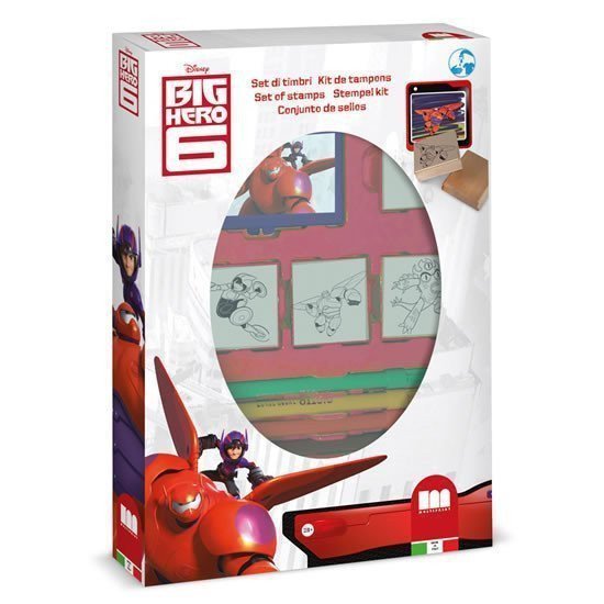 Razítka Big Hero box 4 ks