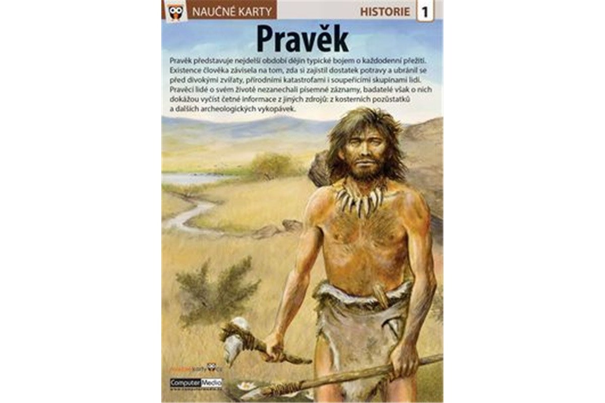 Pravěk - Naučná karta