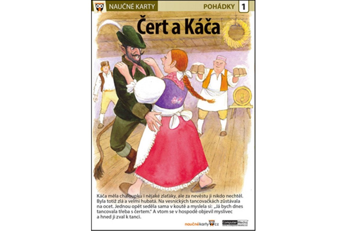 Čert a Káča - Naučná karta