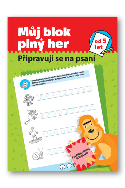 Můj blok plný her od 5 let - Připravuji se na psaní (2015)