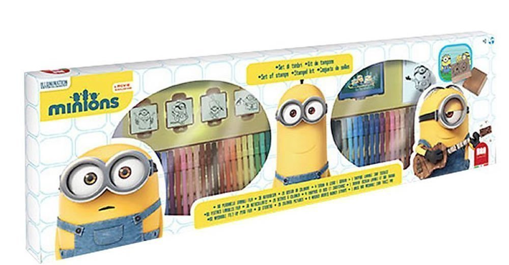 Razítka minions felt-tip pens box