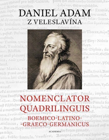 Nomenclator quadrilinguis Boemico-Latino-Graeco-Germanicus  CD – Adam z Veleslavína Daniel