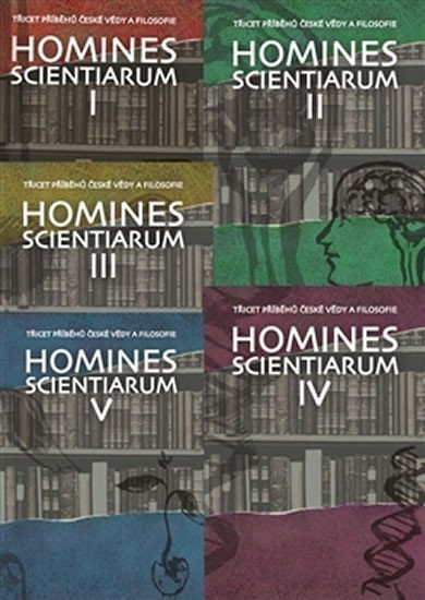 Homines scientiarum I–V - komplet 5 knih  5 DVD – Grygarová Dominika