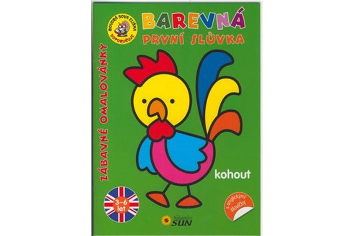 Kohout - Barevná první slůvka s anglickými slovíčky