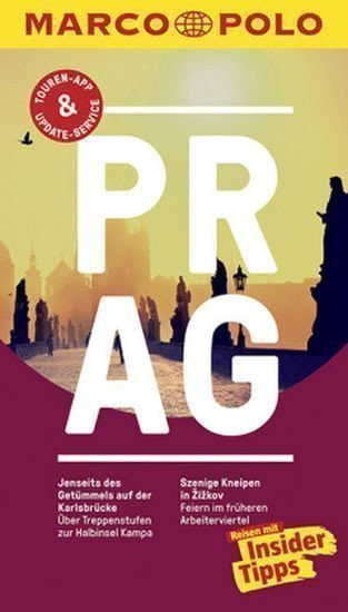 Praha/německy cestovní průvodce s mapou   MD (2016)
