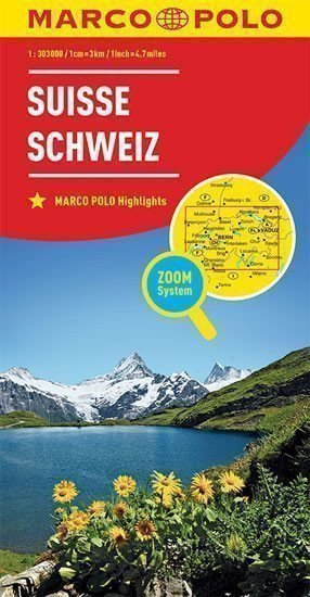 Švýcarsko 1:303T//mapa(ZoomSystem)MD (2016)