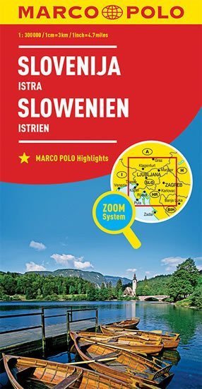 Slovinsko, Istrie 1:300T//mapa(ZoomSystem)MD (2016)