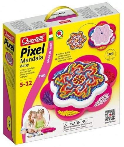 Pixel Mandala Daisy - Mozaika