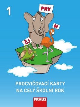 Procvičovací karty na celý školní rok 1 - ČJ M Prvouka